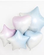Сердце Розовый Градиент 81см — изображение 2
