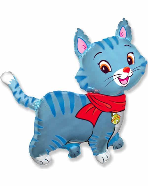 Фигура Любимый котенок синий 81 см — изображение 1