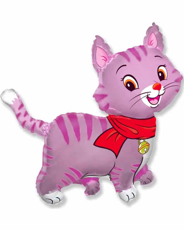 Фигура Любимый котенок розовый 81 см — изображение 1